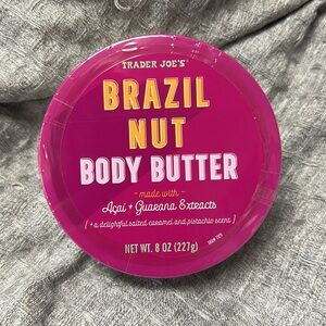 Trader Joe’s Brazil Nut Body butter new and sealed!